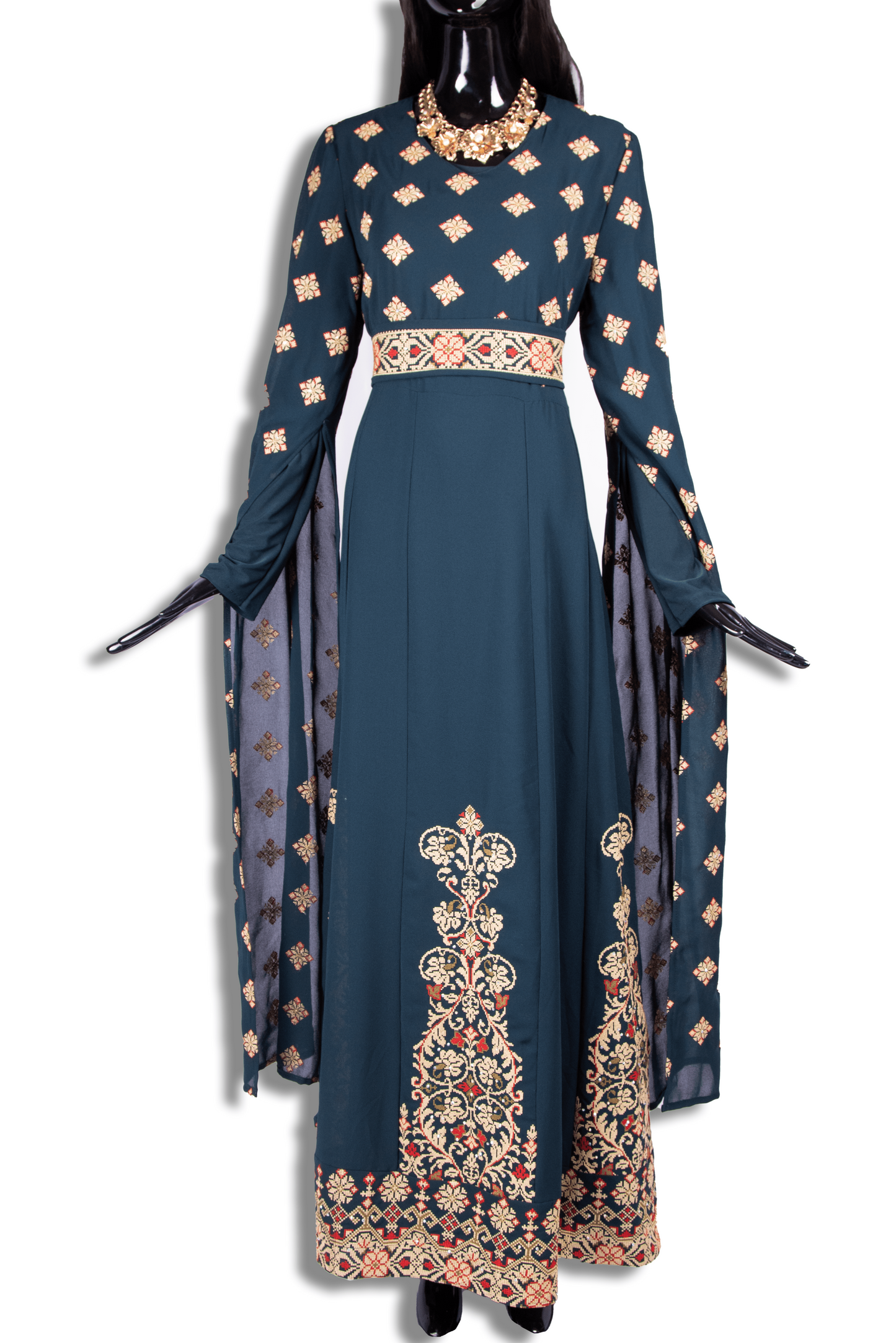 Embroidered Thobe