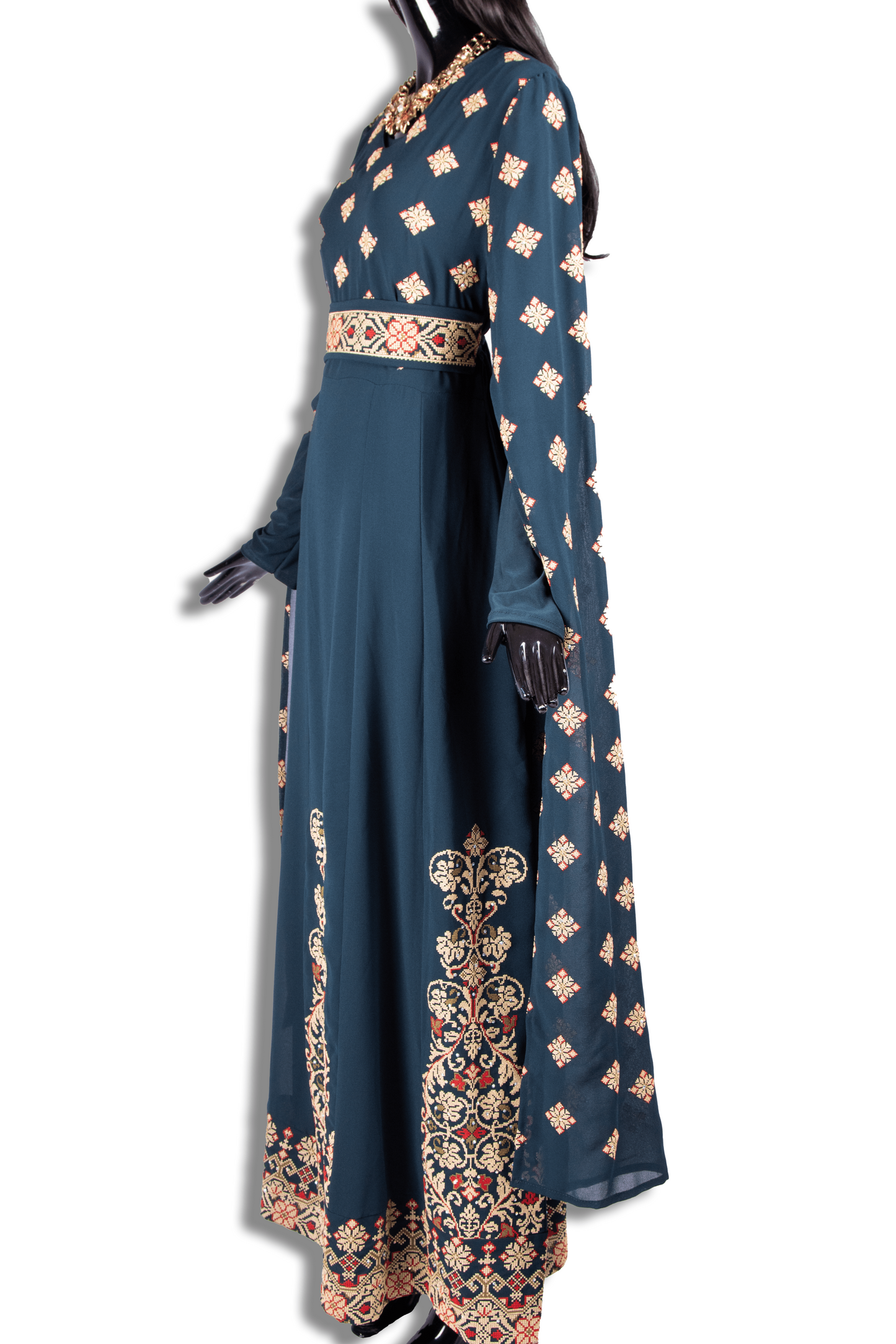 Embroidered Thobe