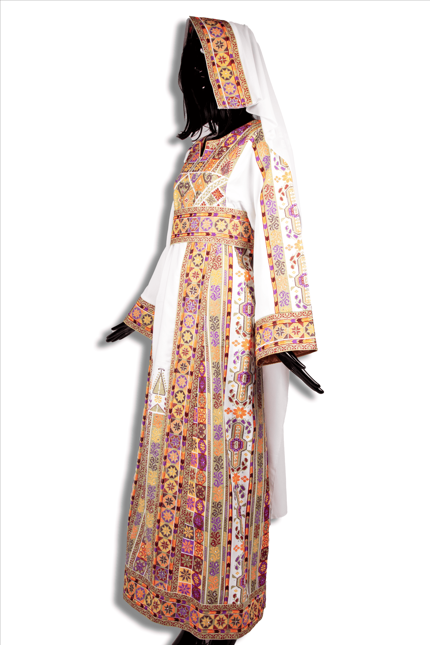 Embroidered Bridal Thobe