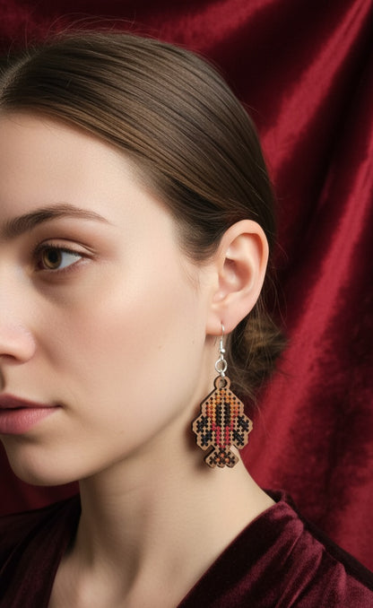 cypress tree earring